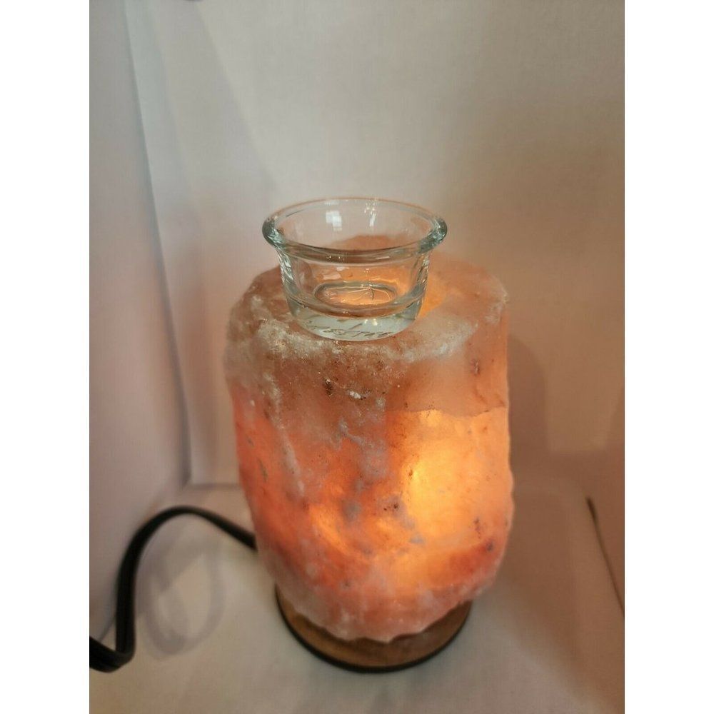 Orange Salt Lamp  - Picture 4 of 12